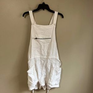 Free people linen overalls size medium